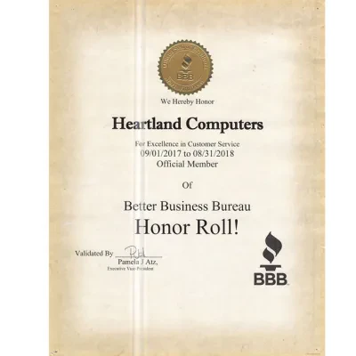 BBB Honor Roll - (2017-2018)