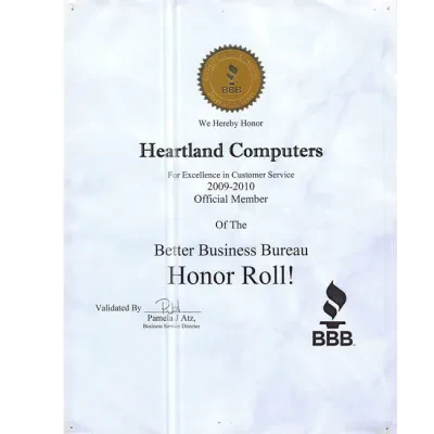 BBB Honor Roll - (2009-2010)