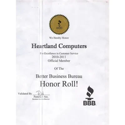 BBB Honor Roll - (2010-2011)
