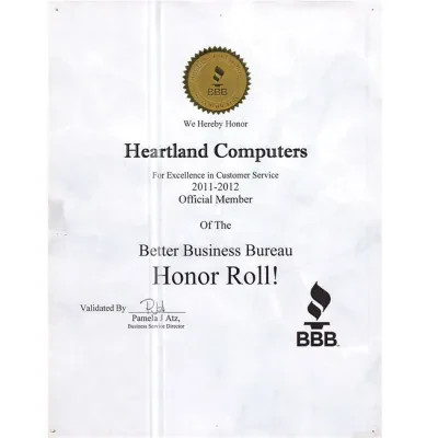 BBB Honor Roll - (2011-2012)