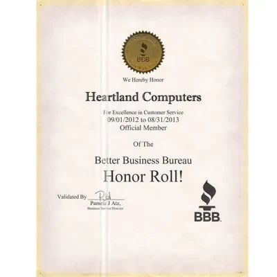BBB Honor Roll - (2012-2013)