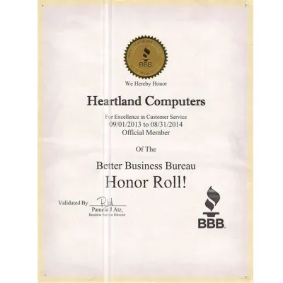 BBB Honor Roll - (2013-2014)