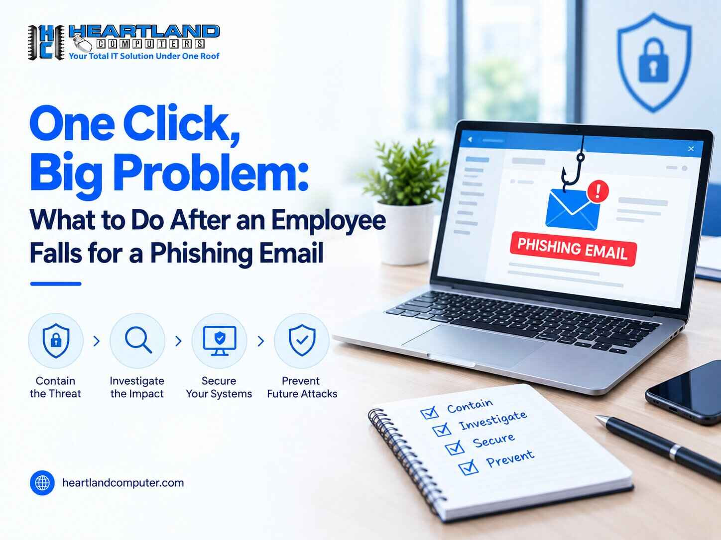 Employee Clicked a Phishing Email? What to Do Next