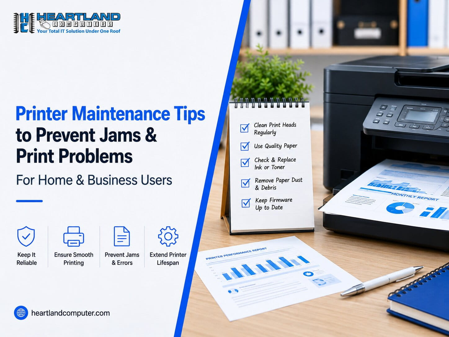 Essential Printer Maintenance Tips to Prevent Jams & Print Problems