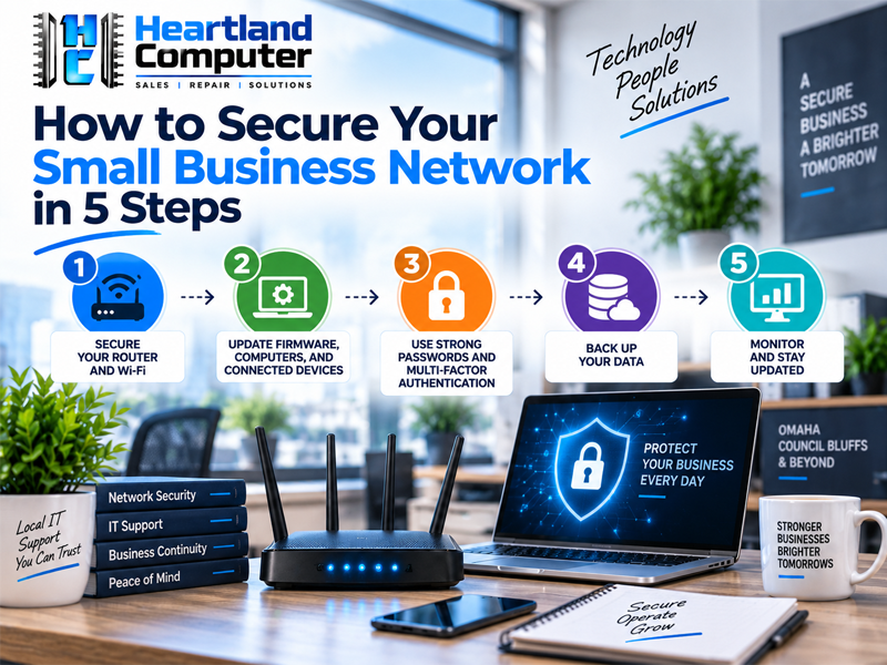 How to Secure Your Small Business Network in 5 Steps