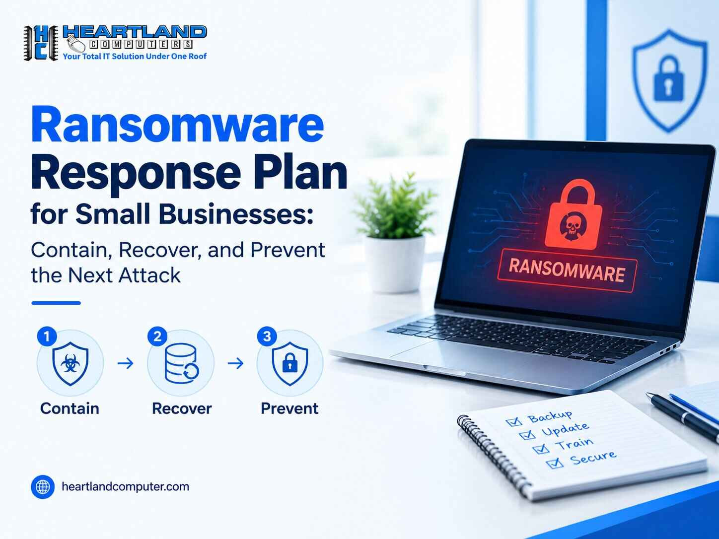 Ransomware Response Plan for Small Businesses: Contain, Recover, and Prevent the Next Attack