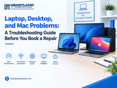 Laptop, Desktop, and Mac Problems: A Troubleshooting Guide Before You Book a Repair