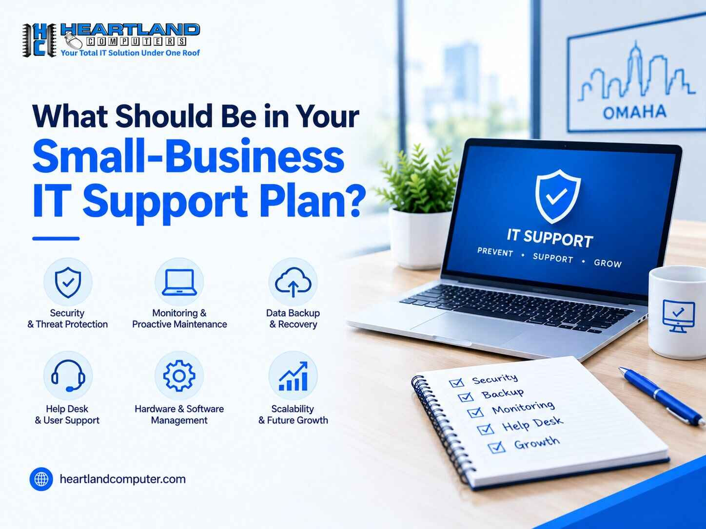 What Should Be in Your Small-Business IT Support Plan?