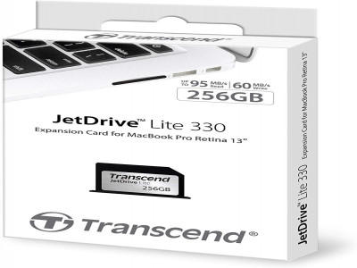 Transcend 256GB JetDrive Lite 330 Storage Expansion Card for 13-Inch MacBook Pro with Retina Display