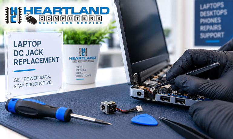 Laptop DC Jack Repair or Replacement