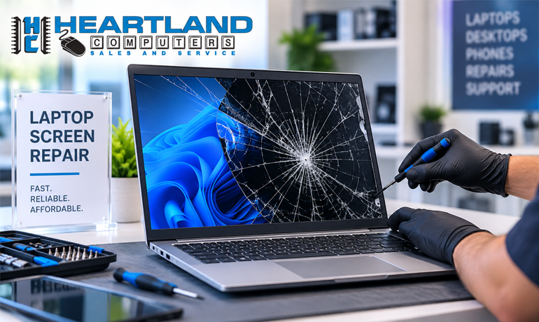 Laptop screen repair