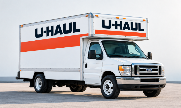 U- Haul truck